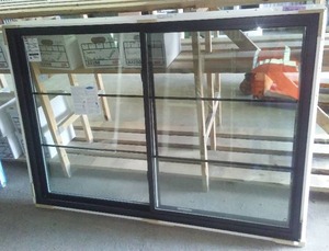 lot 310 image: Slider Window - Dark Brown  New