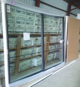 lot 312 image: 8 Foot sliding exterior door  New