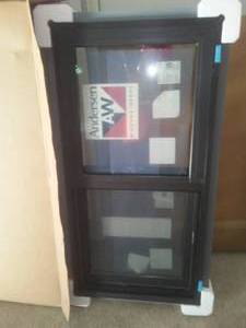 lot 317 image: Andersen sliding window, gliding  bronze, new in box