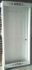 lot 331 image: Exterior Door with Frame Bayer