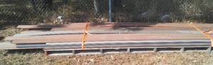 lot 367 image: Deck topping variety of lengths & colors, mostly 16 ft.