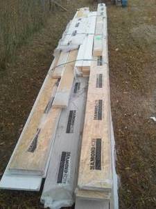 lot 381 image: Diamond kote full dimension finished composite board, mostly 16 ft.