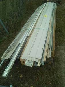 lot 385 image: Vinyl Siding, Gray, Green Blue, white, Standard 12 ft.6 in. length - Big Lot