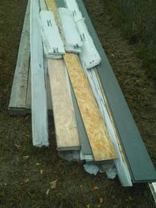 lot 386 image: Diamond kote finishing composite Board, trim etc.
