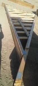 lot 392 image: Roof Trusses NEW 24 foot - 9 quantity.