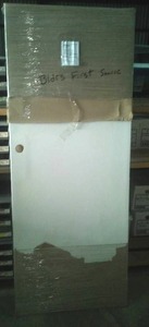 lot 405 image: Exterior Door only metal over wood