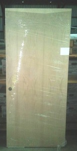 lot 406 image: Oak Interior hollow core door