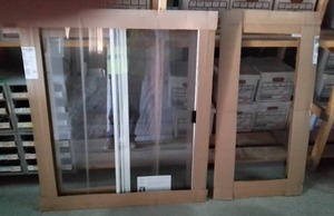 lot 415 image: 2 Larson Special order windows.