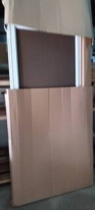 lot 416 image: 2 Marvin Full Screen hinged doors matching, new in box