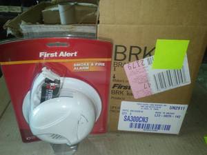 lot 30 image: First Alert Smoke and Fire Alarms (3)