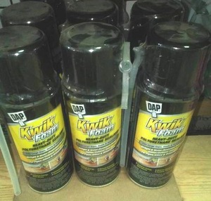 lot 33 image: DAP Kwik Foam Spray 12 OZ. (8)