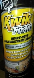 lot 34 image: DAP Kwik Foam Spray 24 OZ.  (8)