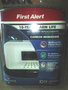 lot 39 image: Carbon Monoxide Alarm, First Alert (3)