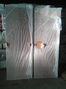 lot 93 image: 2 Hollow Core Doors, each left and right hand, 3080