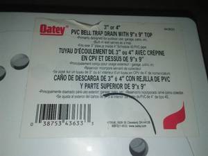 lot 101 image: Oatey PVC Bell Drain 3 or 4 in.