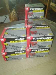 lot 111 image: Wire Nuts Wire Connectors, 22-6 and 22-10 (9) 100 pc Boxes