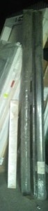 lot 119 image: Extension Jambs and Black Crown Molding, 8 ft. (4)