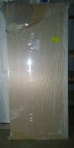 lot 156 image: 36 in. Birch Door, unfinished, Interior Slab Door Only