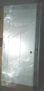 lot 163 image: 32 in. Interior Door, 3 Panel, Right Hand