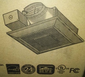lot 38 image: Panasonic Ventilating Fan Whisper Valve