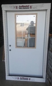 lot 166 image: 36 in. Exterior Bayer Door, Right Hand