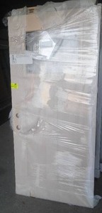 lot 172 image: 36 in. Exterior Door Only, Window, Masonite Bayer