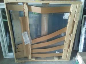 lot 182 image: Double Pane of Glass  Fargo Glass and Paint