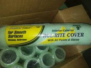 lot 205 image: Paint Roller Pads Covers (12) all the same