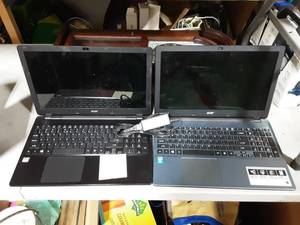 lot 39 image: 2-Acer Lap Tops (Screens Are Cracked)