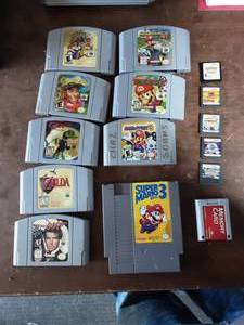 lot 41 image: Nintendo Games (Many RareValuable)