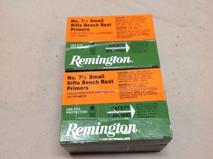 1000 Remington No 7 12 Small Rifle Bench Rest Primers