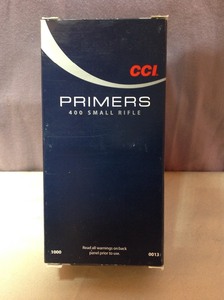 1000 CCI 400 Small Rifle Primers