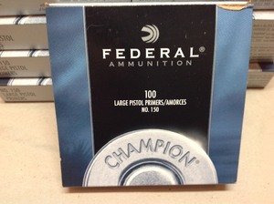 1000 Federal No 150 Large Pistol Primers
