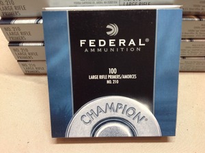 1000 Federal No 210 Large Rifle Primers