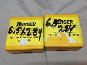 6.5 x 284 140 Gr Bullets
