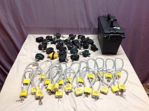 Ammo Box & 50 Gun Locks