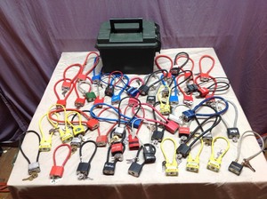 Ammo Box & 50 Gun Locks