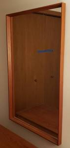 lot 21 image: Pedersen & Hansen Danish Teak Wall Mirror