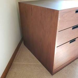 lot 30 image: Sleek Modern Office Cabinet