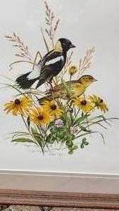 lot 85 image: Artist Proof Roger Tony Peterson Signed Bobolink Print