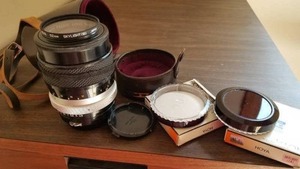 lot 107 image: Nikon NIKKOR-Q 135mm f2.8 Lens with Hoya Filters