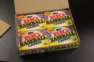 1988 Topps BIG Baseball Unopened Box Lot  6 Boxes