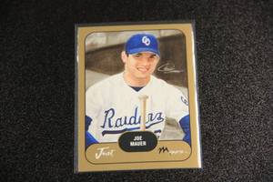 2002 Just Minors Gold Joe Mauer #JPP10 Lot  25 Cards