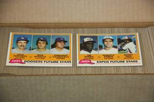 1981 Topps Baseball Complete Set  Tim Raines Rookie