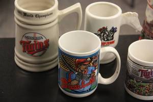Mugs and Glass Lot  8 Items