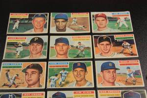 1956 Topps Baseball Card Lot  28 Different Cards