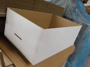 lot 45 image: 50 open Boxes 23 x 16 x 9.5...