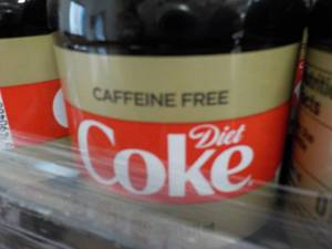 lot 50 image: Case of 24 Caffeine Free Diet Coke...