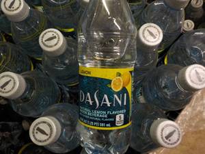 lot 59 image: Case of 24 Bottles Dasani Lemon Fla...