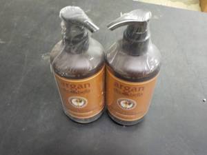 lot 68 image: 2 Bottles 10.1 oz each Argan Diabel...